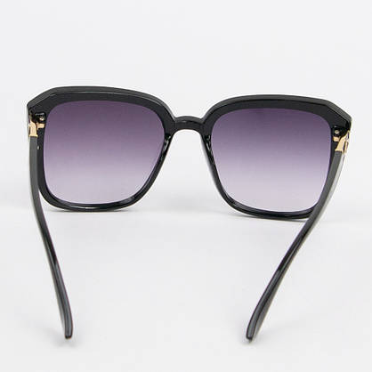 Жіночі брендові сонцезахисні окуляри GUCCI (арт. 11611) чорні, фото 6