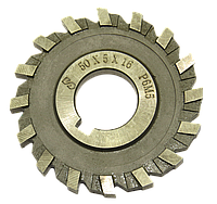 Фреза дискова тристороння 50х5х16 Р6М5 прямий зуб, ГОСТ 28527-90