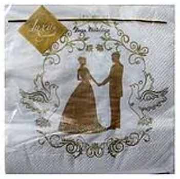 Серветка на весілля декор