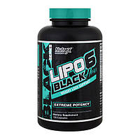 Жиросжигатель Nutrex Research Lipo-6 Black Hers, 120 жидких капсул