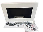 Біокамін BOX IN FLAT білий матовий 650x400, фото 7