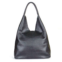 Жіноча сумка шкіряна чорна 48