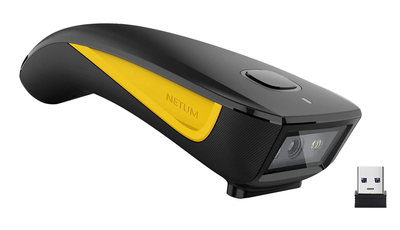 Бездротовий мінідисканер штрих-кодів Netum NT-C750 (2D портативний bluetooth)