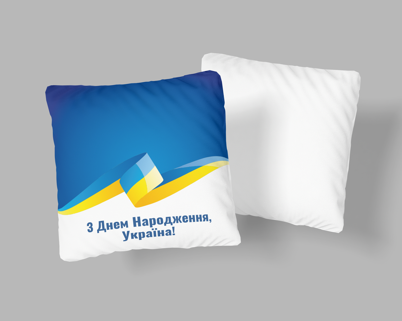 Декоративна подушка для сублімації тематична "UKRAINE 30" UA0116