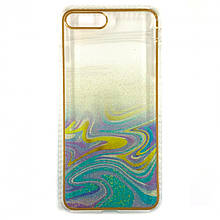 Чохол-накладка Shiny sand 2021 для iPhone 7 Plus синій