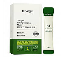 Ночная маска для лица BIOAQUA COLLAGEN FIRMING С ЭКСТРАКТОМ КОЛЛАГЕНА И АЗИАТСКОЙ ЦЕНТЕЛЛЫ 4 ML