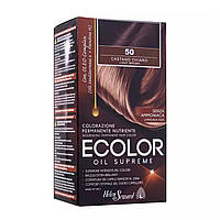 Набор для окрашивания в домашних условиях HELEN SEWARD Ecolor Oil Supreme 50 - Светлый коричневый