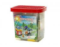 Конструктор "Парковка" 124 деталей в боксе Doloni Toys 013888/11