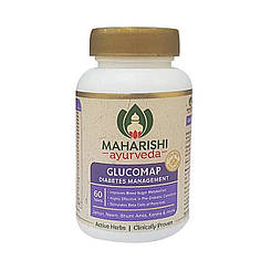 Глюкомап, для зниження рівня цукру, 60 таб, Glucomap, Marishi Ayurveda