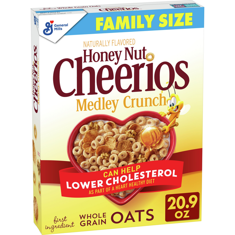 Сухий сніданок Cheerios Honey Nut Medley Crunch 584g