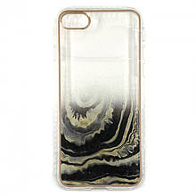 Чохол-накладка Shiny sand 2021 для iPhone 7 чорна