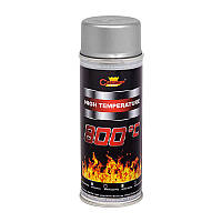 Аерозольна термостійка фарба Champion +800 °C (срібляста)