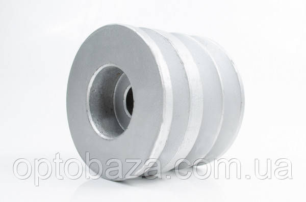 Шкив 3-х ручейный под вал 20 мм для двигателей 6,5 л.с. (168F) профиль ...