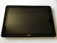 Початковий додаток (дисплей) для планшета Acer ICONIA TAB A200-10G-16U з рамкою у збірі, з розбірки