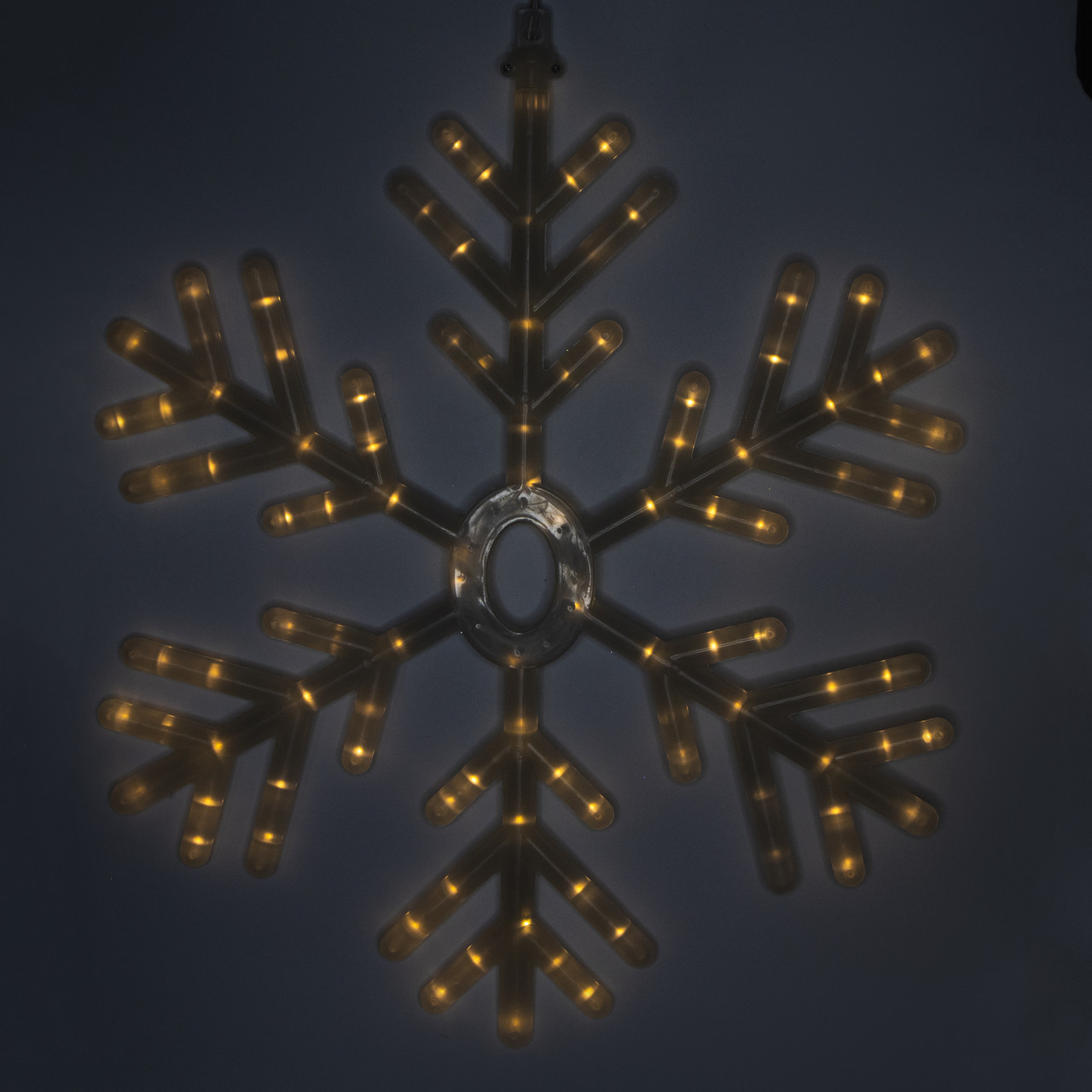 LED декорація Сніжинка, 63 х53 см, 102л, IP20 (650569), фото 1