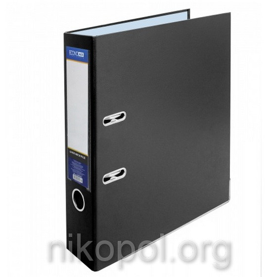 Сегрегатор (папка-реєстратор) Economix E39721-01, чорна 7см. (ID ...