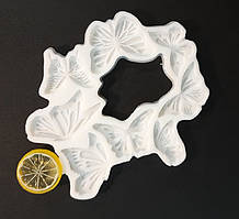 Молд силіконовий для льодяників на паличці, мастики та шоколаду Метелики