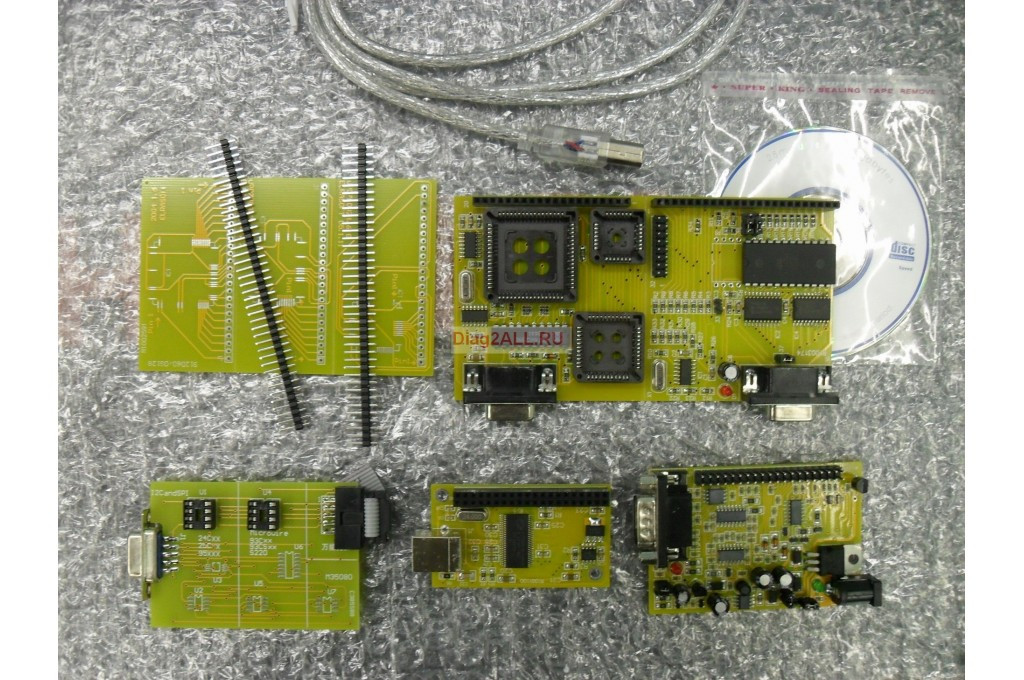 UPA USB FULL v1.2 Programmer жовтого кольору