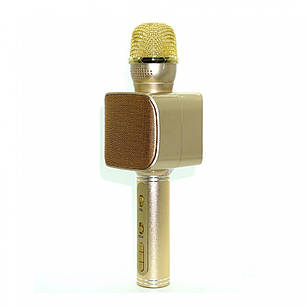 Бездротовий портативний Bluetooth мікрофон для караоке Magic Karaoke YS-68 колонка 2 в 1 з мембраною низьких, фото 2