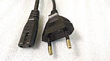 Оригінальний мережевий кабель живлення I-SHENG SP-021A 1.44м (2x0.75mm2) Б/В, фото 3