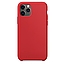 Силіконовий чохол Silicone Case Red для iPhone 11 Pro відкритий низ, фото 2