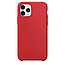 Силіконовий чохол Silicone Case Red для iPhone 11 Pro відкритий низ, фото 3