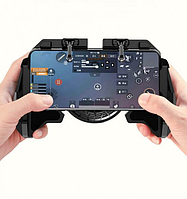 Игровой беспроводной контроллер джойстик геймпад для телефона с охлаждением PRODA PD-D04 Черный