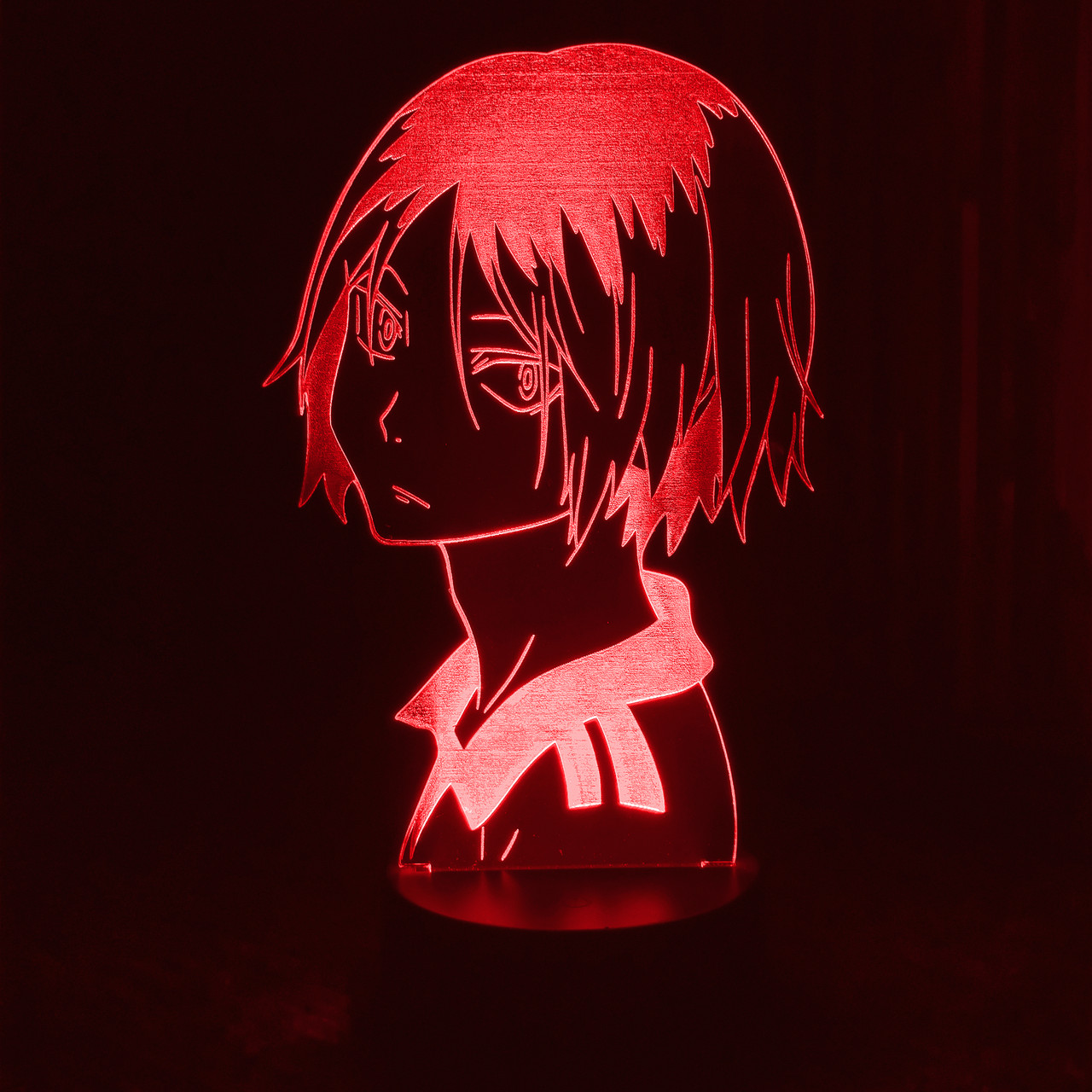 Акриловий світильник-нічник Кемма Кодзуме (Kozume Kenma) червоний tty-n000524