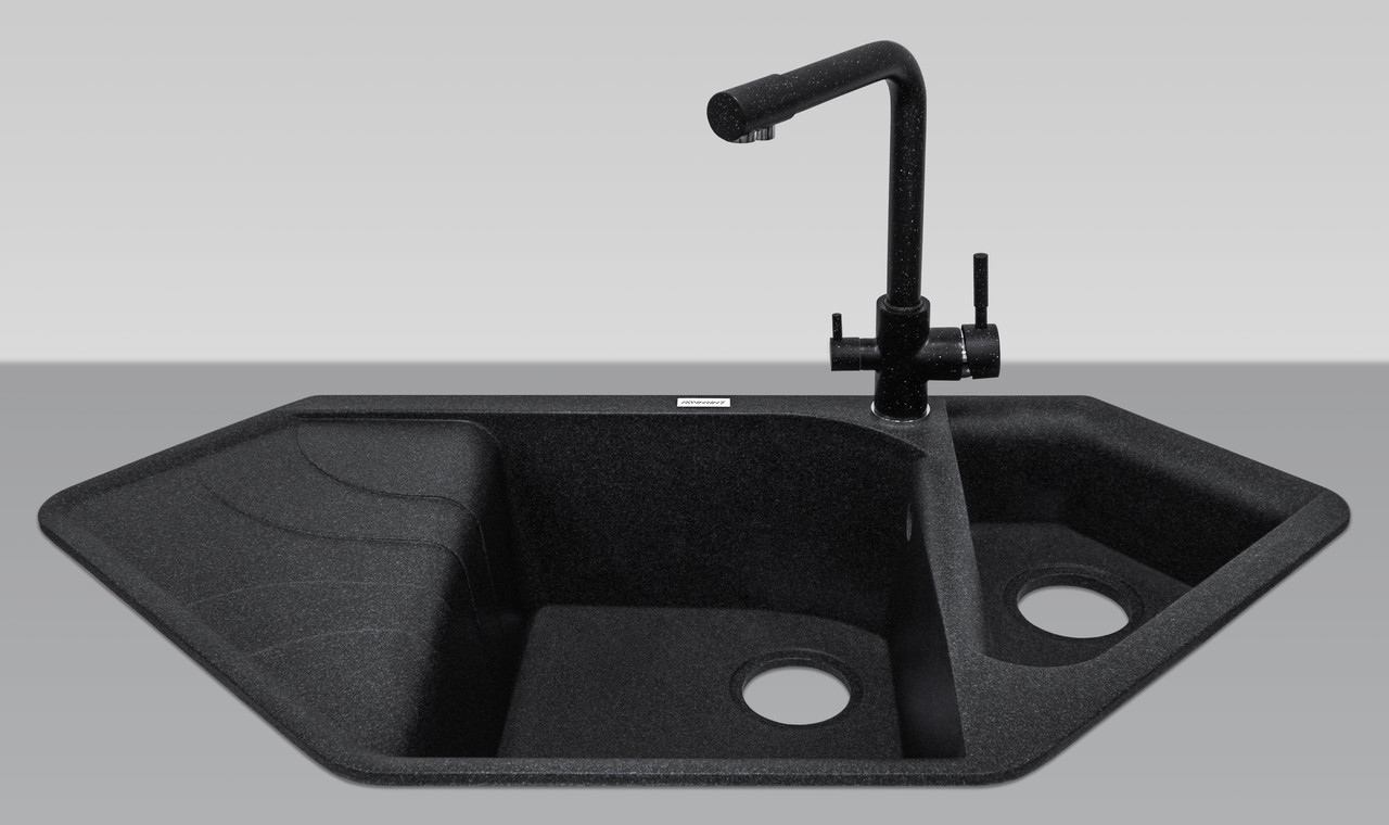 Гранітна плита, мийка Adamant SPIRIT, фото 1