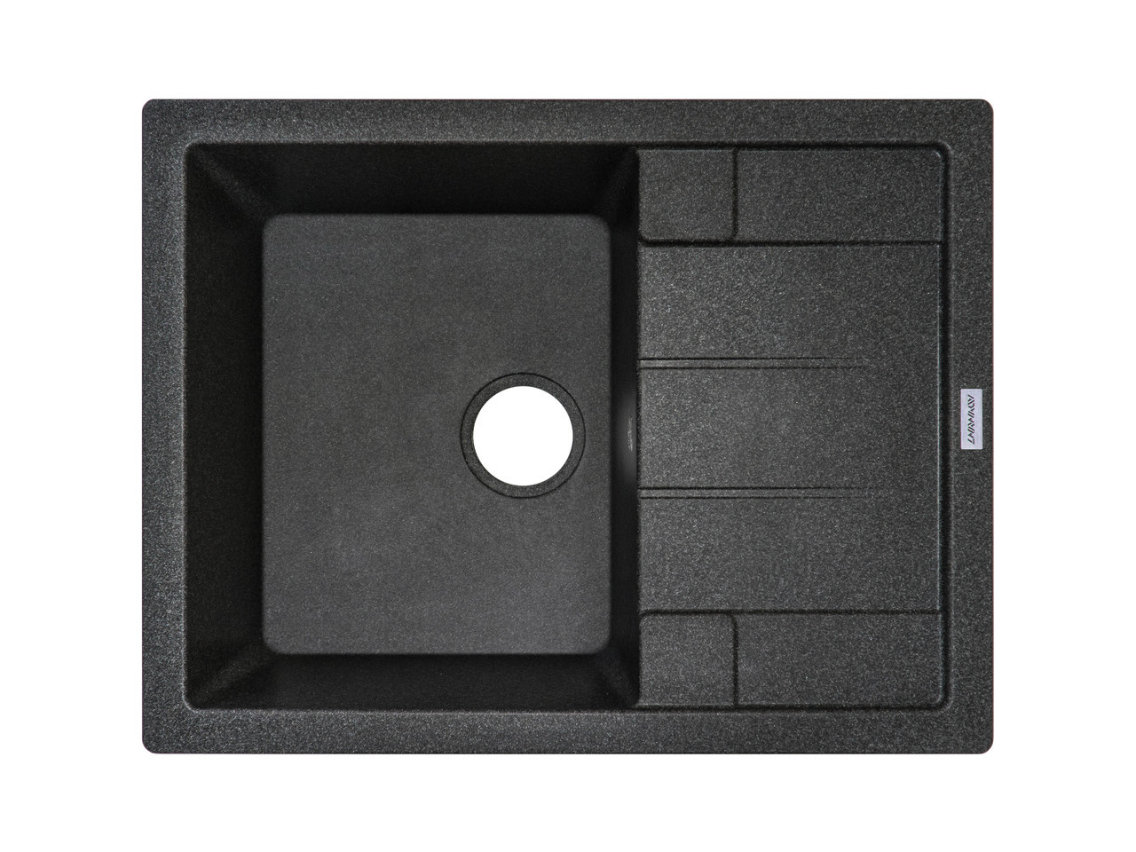 Гранітна мийка Adamant ANILA Графіт -13, фото 1