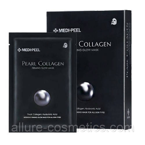 Розгладжуюча маска з перлами і колагеном MEDI-PEEL Pearl Collagen Mask
