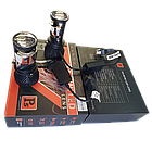 Лампа світлодіодна H4 (к-кт 2 шт) 12V 70W LED+лінза+чітка светотеневая кордон. + вентилятор (авиац. алюмін. профілю.), фото 4