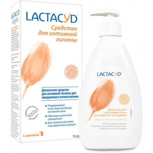 Засіб для інтимної гігієни Lactacyd з дозатором 400мл Лактацид
