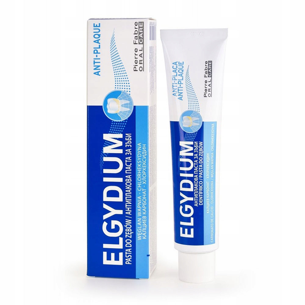 Зубна паста від зубного нальоту Elgydium Anti-Plaque Toothpaste 75 мл, фото 1