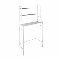 Стелаж для зберігання над пральною машиною Laundry Rack Білий, фото 4