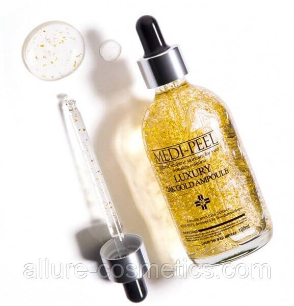 Ампульна сироватка з золотом MEDI-PEEL LUXURY 24K GOLD AMPOULE 100ml