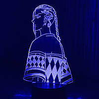 Акриловый светильник-ночник Кэн Рюгудзи (Ken Ryuguji) синий tty-n000550