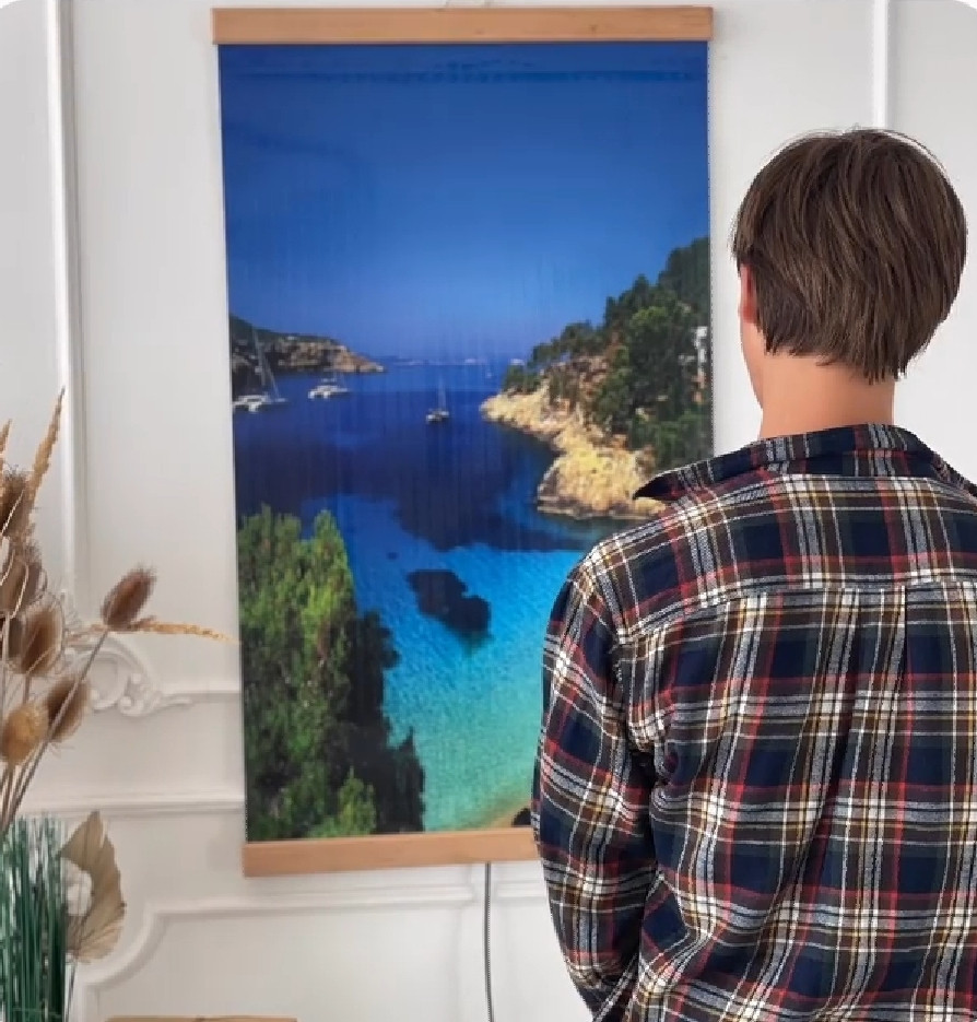 Настінний плівковий інфрачервоний нагрівач картина NEW, фото 1