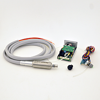 Встраиваемый щеточный микромотор MicroNX OP-100E с подачей воды и подсветкой для стоматологической установки