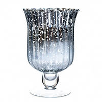 Підсвічник "Чаша Версаль", скляний, 22 см
