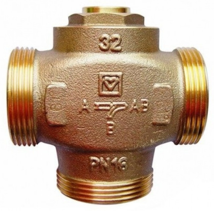 Триходовий термосмесітельний клапан HERZ teplomix DN 32 1 1/2 61°C
