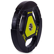 Диски 51 мм 25 кг (диски) поліуретанові Zelart, фото 3