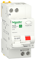 Диференціальний автомат 16А 30 mA 2P Resi9 тип A Schneider Electric