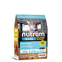 Nutram I12 Weight Control Cat с пониженным содержанием жира для кошек, склонных к лишнее весу - 1,13 кг