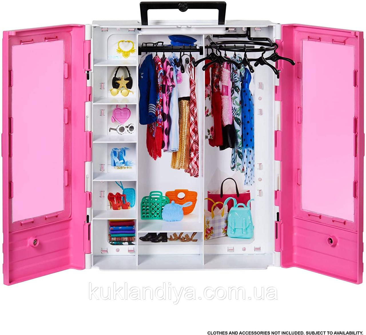 Ігровий набір модний гардероб шафи Barbie