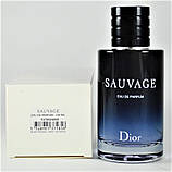 Парфумована вода Christian Dior Sauvage для чоловіків 100ml Тестер, Франція, фото 2