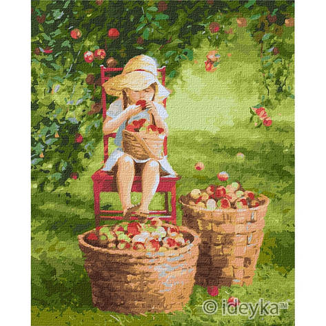 Картина за номерами Яблучка © Ira Volkova KHO4788 40*50см. Ideyka, фото 1