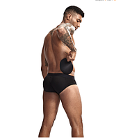 Чоловічі труси пушап для збільшення сідниць чорні