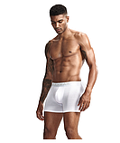 Чоловічі труси-боксери push up пушап для збільшення сідниць білі, фото 5