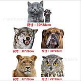 Наклейка на скло віконця 3D 30,0 см * 28 см, фото 2